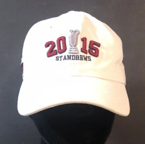 St Andrews The Open Championship 2015 Golf Cap Hat Old Course Ahead NWOT White - Picture 1 of 11