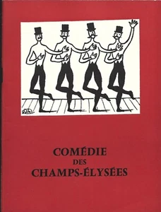 Programma " Les Freres Jaques " Comedie des Champs-Elysees 1958 - Picture 1 of 3