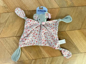 JoJo Maman Bebe Mouse Blankie / Comforter / Soother / Hug Toy đ BNWT đ floral - Picture 1 of 9