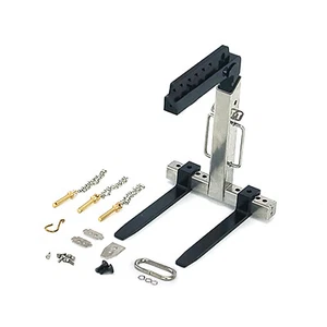 Truck Crane Lifter Manual Balance Metal Plate Fork for 1/14 RC Truck Accessory - Picture 1 of 8