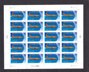 US Scott# 3173 1997 32c Pane of 20 Supersonic Flight, 50th P#B1111 ML MNH VF - Picture 1 of 1