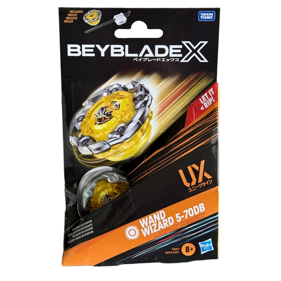 Hasbro Beyblade X Starter Pack UX Wand Wizard 5-70DB 2025