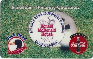 TK 146 tarjeta telefónica/phonecard USA 10u Coca-Cola & Mac Donalds Golf Classic - Imagen 1 de 2