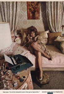 1969 Olivetti Studio 45 Brightwriter: Red Hot Columnist Suzy Vintage Print Ad - Picture 1 of 1