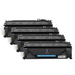 Cartucho de tóner 4PK CF280A 80A para HP LaserJet Pro 400 M401dn MFP M425dn P2035 - Imagen 1 de 7