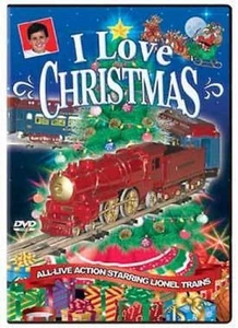 I Love Christmas DVD NEW Lionel holiday music toonerville trolley trees Santa - Picture 1 of 1