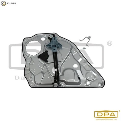 WINDOW REGULATOR 88390295502 FOR VW BZG/BBM/AWY/BMD/AZQ/BME 1.2L AMF/BAY 1.4L - Image 1 of 4
