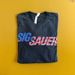 Sig Sauer USA Flagge Herren T-Shirt Nine Line Apparel Herren Größe L - Bild 1 von 13