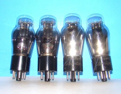 Amplificador de audio radio 6C5G Silvertone vacío 4 tubos válvulas probado ST 6C5GT 6C5 Foto 1 de 3