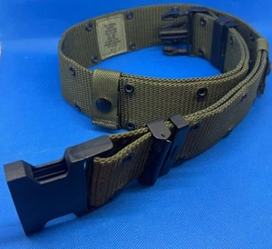 Large - US Military Individual Equipment Belt ALICE LC-2 LC2 Green Army LCI LC1 - Picture 1 of 4