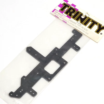 Vintage Trinity Enduro Top Graphite Chassis Plate For Evolution EV10ss EV4057  - Image 1 of 4