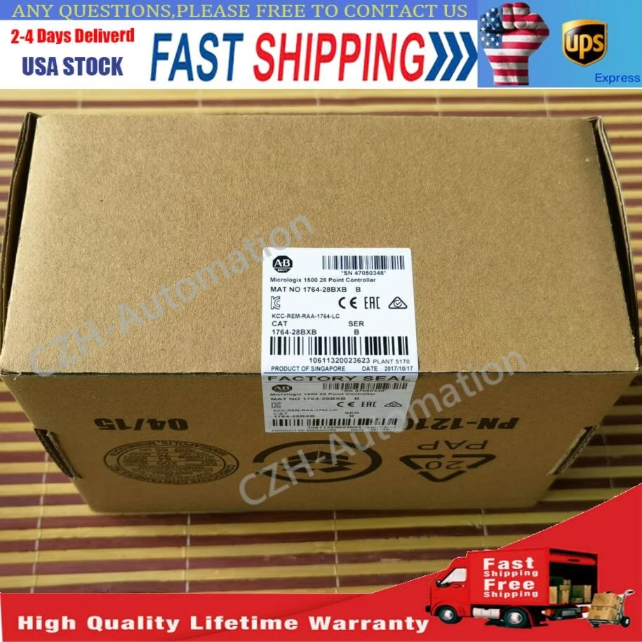1 PCS New Factory Sealed AB 1764-28BXB SER B MicroLogix1500 28 Point Controller - Image 1 of 1