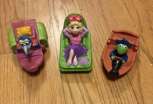 McDonald's Muppet Treasure Island Jim Henson Gonzo Kermit Miss Piggy Toys 1995 - Foto 1 di 9