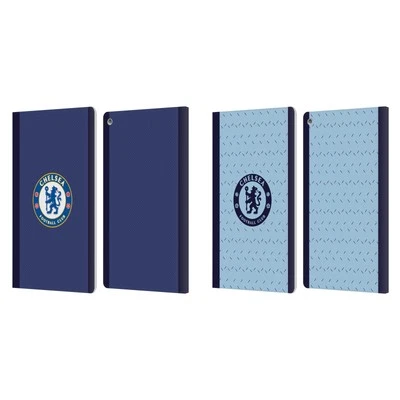 OFFICIAL CHELSEA FOOTBALL CLUB 2020/21 KIT LEATHER BOOK CASE FOR AMAZON FIRE - Image 1 of 4