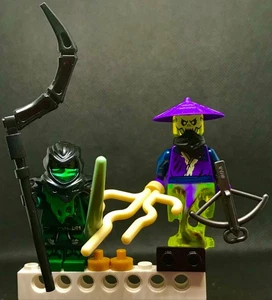 MORRO GREEN EVIL + NINJAGO ©  LEGO ARCHER GHOST WARRIOR GENUINE 2023 ARCADE - Imagen 1 de 7