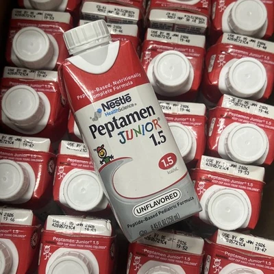 Cartón Peptamen Junior 1.5 sin sabor JR Formula - Nestlé - 24 unidades Foto 1 de 4