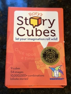 Rory's Story Cubes Create Imagine Storytelling 9 Story Cubes Sealed New in Box - Picture 1 of 5