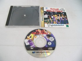 Mint Disc Sega Saturn Virtual Volleyball - Inc Manual - Japan