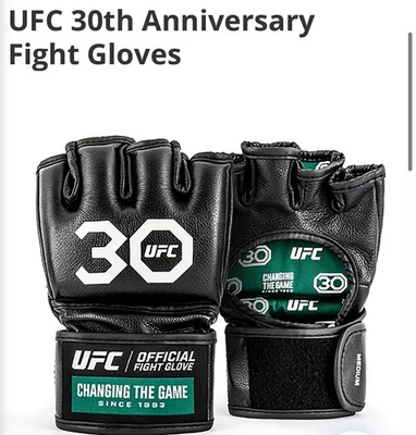 UFC 30 周年限量版格斗手套,全新未拆封,尺寸 M — 第 1/4 张图片