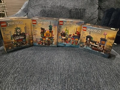 LEGO MICRO Ninjago City Set de 4: 40703/04/05/06: LEGO Insiders GWP ENVÍO RÁPIDO Foto 1 de 2