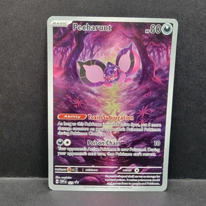 Pecharunt SVP 129 Shrouded Fable Black Star Promo Full Art Pokemon - Picture 1 of 2