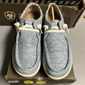 Ariat Herren Hilo 8 D Washed Denim/Dark Denim Freizeitschuhe - Bild 1 von 6