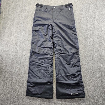 Columbia Bugaboo Black Omni Heat Tech Waterproof Ski Snow Pants Youth XL 18/20 - Image 1 of 4