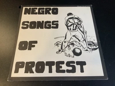 Negro Songs of Protest - Lawrence Gillert - LP Record 1973 (RARE) Rounder 4004 Foto 1 de 4