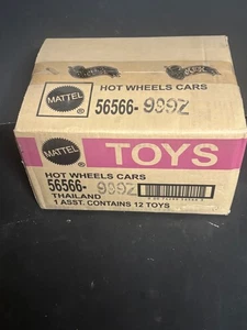 Hot Wheels Case 56556-999Z Scatola Aperta da 12 Hot Rod e Rod Personalizzata - Foto 1 di 11