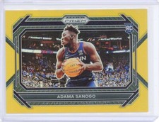 2023-24 Panini Prizm Draft Picks ADAMA SANOGO UCONN RC Rookie GOLD 10/10