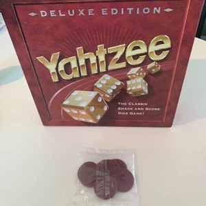 Yahtzee DELUXE EDITION Tokens Replacement Part 1997 New NOS - Picture 1 of 6