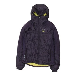 Salewa Mens Padded Coat | Vintage Designer Purple Hooded Puffer Coat Hoodie - Picture 1 of 5