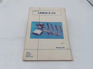 Manuale officina Lancia K Kappa JTD corso tecnico sulla vettura monografia 1999. - Foto 1 di 24