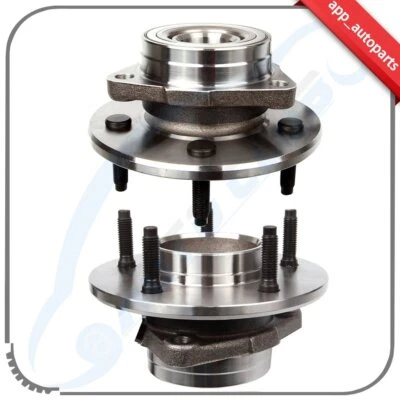 2 Pcs Front Wheel Hub Bearing Assembly Fits Ford F-150 1997 1998 1999 2000 Base - Image 1 of 4