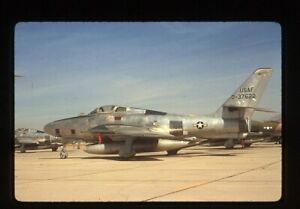 Kodachrome dupe slide RF-84F 53-7622 106th TRS Alabama ANG DMAFB 19Mar 1971