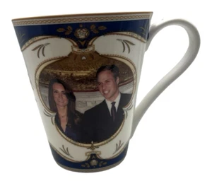 APRIL 29 2011 ROYAL CREST WEDDING PRINCE WILLIAM MIDDLETON COFFEE MUG CUP 12oz - Picture 1 of 7