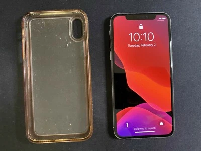 Apple iPhone X - 256GB - Silver (Unlocked) Model #: MQCP2LL/A - Image 1 of 4