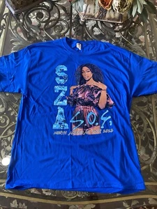 SZA SOS Tour T-shirt, Sza Merch 2023 Shirt, Sza North American Tour XL - Picture 1 of 6