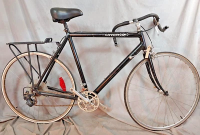 Bicicleta de carretera Cannondale SR400 1988 62 cm X-Large Suntour Cyclone ¡Hecha en EE. UU.! Foto 1 de 4