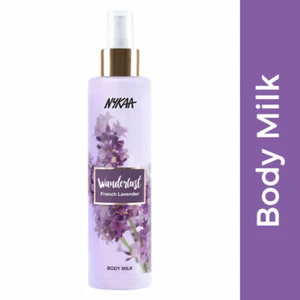 Nykaa Wanderlust leche corporal lavanda francesa 200 ml cuidado corporal de la piel facial - Imagen 1 de 6