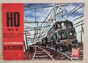 TELECOMMANDE BLOC SYSTEME (Jouef HO) Complet 40 pages, 1970-71 (Trains electriqu - Imagen 1 de 6
