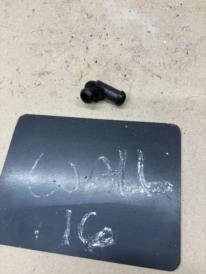 Ford Truck F150 F250 F350 1977 1978 1979 cubierta de válvula de limpieza de aire codo de plástico OE Foto 1 de 4