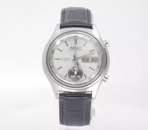 VINTAGE SEIKO 7018-8000 FLYBACK CHRONOGRAPH PANDA HERREN UHR 1971 - Bild 1 von 18