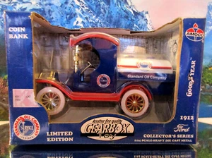Gearbox AMOCO/STANDARD OIL 1912 Ford Tanker Coin Bank ~ 1998 Limited Edition New - Picture 1 of 12