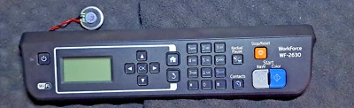 Display Screen & Operation Panel assembly for Epson Work Force WF-2630 Printer - Image 1 of 4