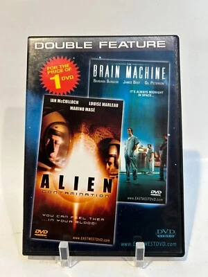 Double Feature - Aliens [Brain Machine / Alien Contamination] (DVD) - Image 1 of 2