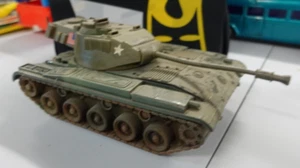 Carro armato vintage in plastica lavorata esercito americano - Foto 1 di 4