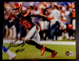 Greedy Williams handsigniertes 8x10 Foto (Beckett COA) - Bild 1 von 4