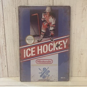 Ice Hockey Nintendo NES Poster sports Series Metal Wall Art Decor Tin Sign - Picture 1 of 1