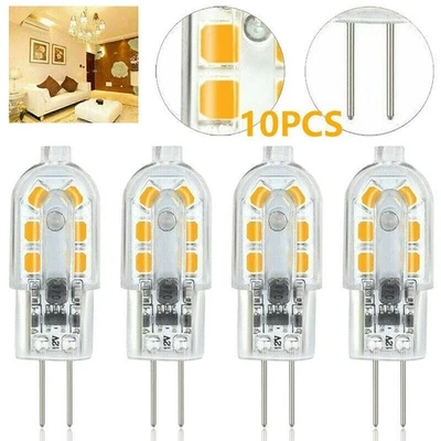 10X G4 LED 5W 12V Warmweiß Lampe Birne Halogenlampe Stiftsockel Leuchtmittel - Bild 1 von 4